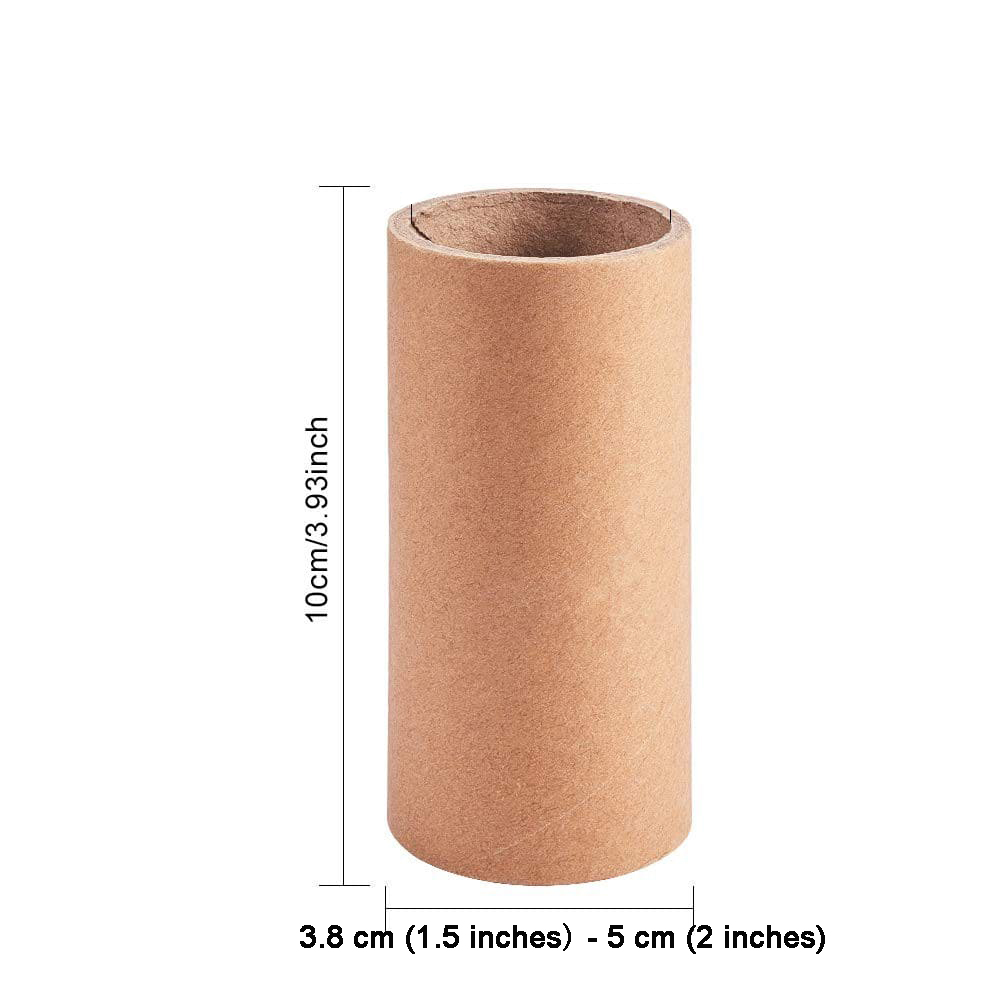How long is toilet paper tube