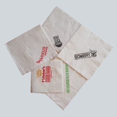 logo printed-tissue-paper-napkin
